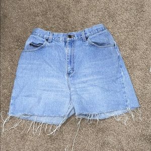 Riders jean cut off shorts